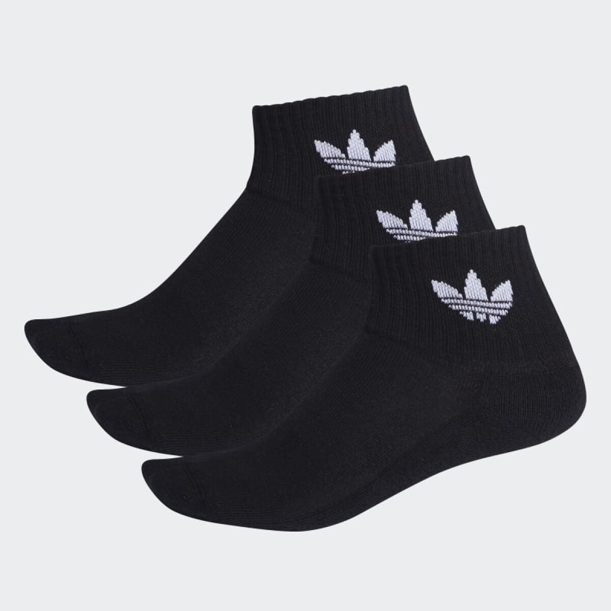 Medias Adidas Ankle - Negro 