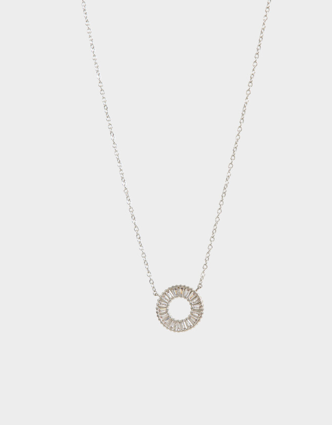 Cadena Corta con Dije Premium Gold Cortos - Plateado