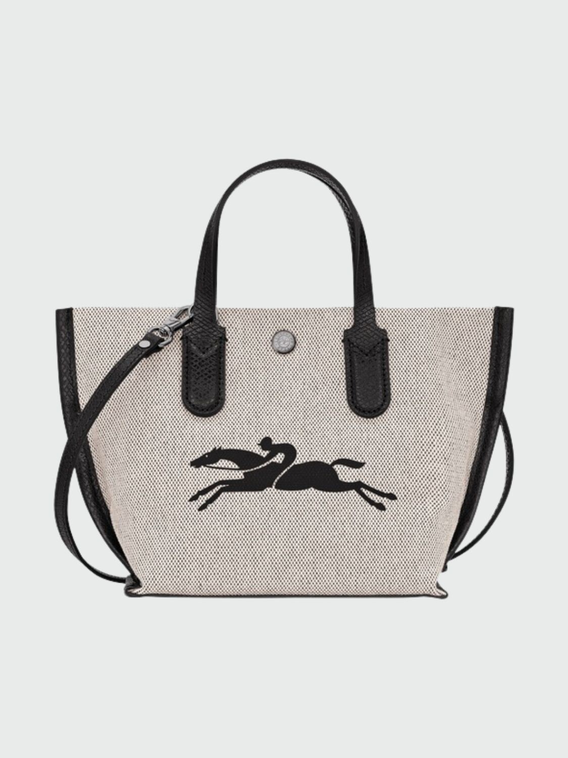 LONGCHAMP - Crossbody Bag Essential Toile XS Marfil