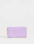 Ficheros Clasico Billeteras Fichero Doble Compartimiento - Violeta Lila