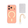 Protector para iPhone 17 Pro correa + tarjetero transparente Protector Para Iphone 17 Pro Correa + Tarjetero Transparente