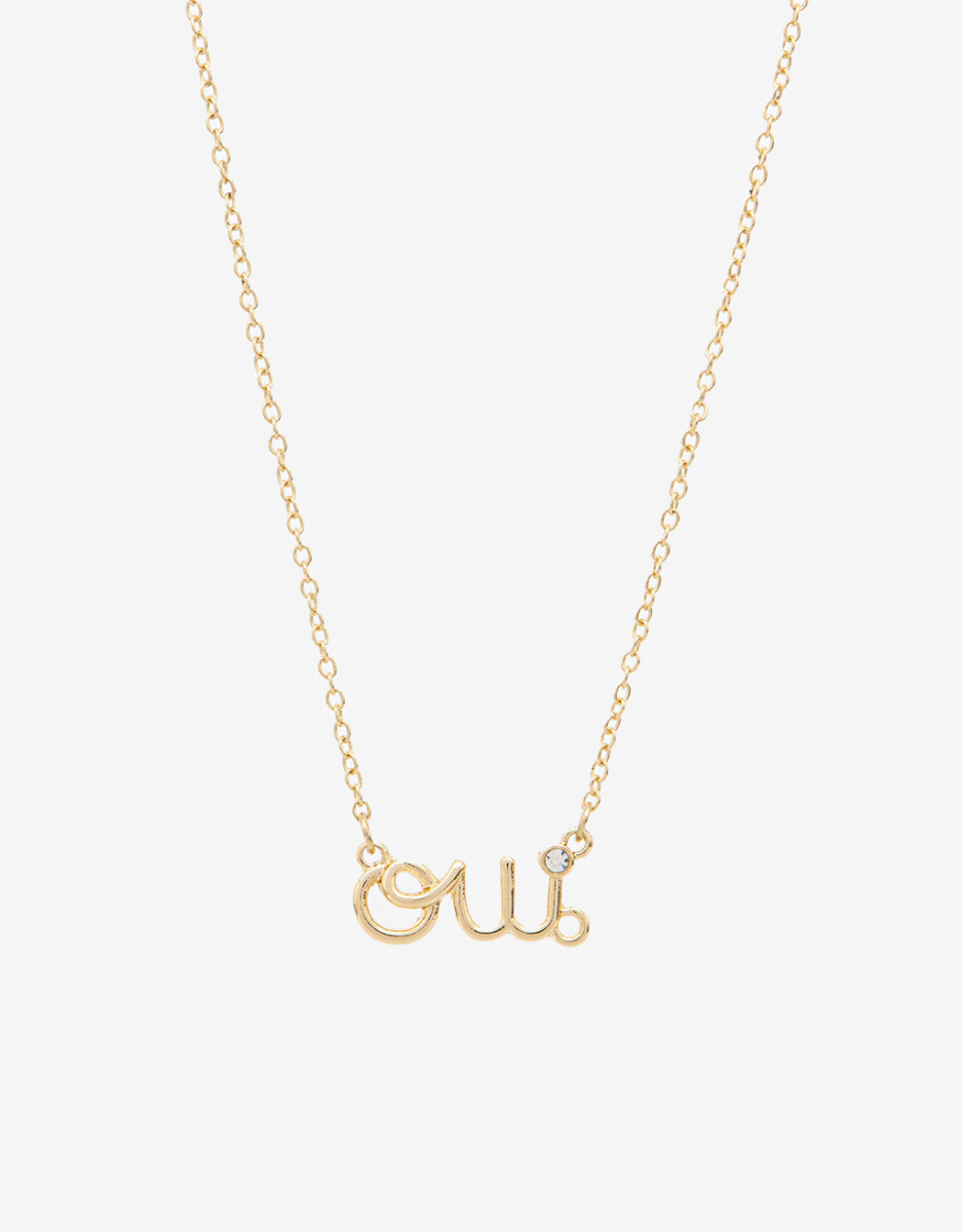 Cadena Con Dije Oui 