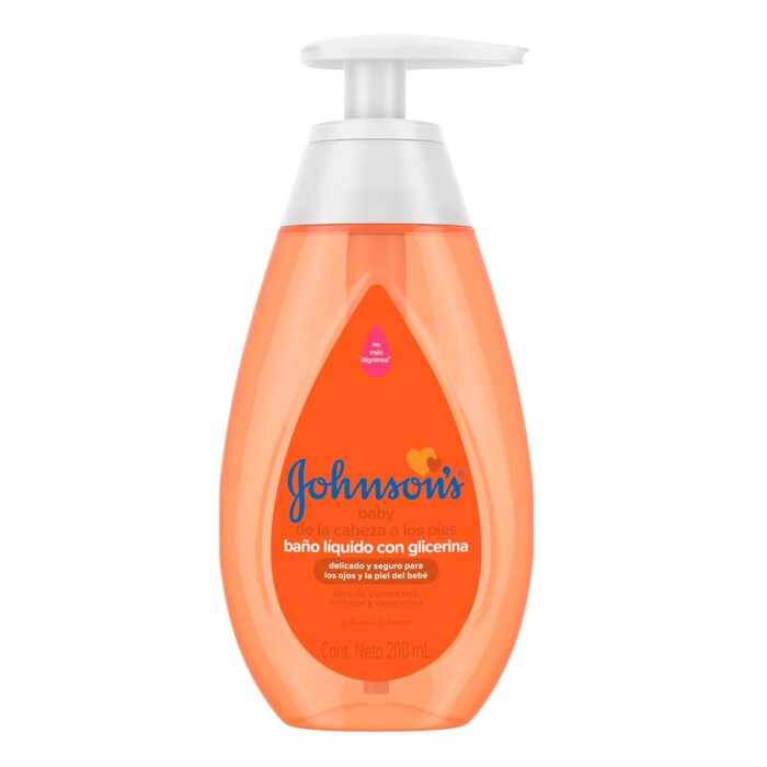 JOHNSON BAÑO LIQ. GLICERINADO PIE/CABEZA única