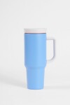 Mug vaso acero 1180 ml celeste