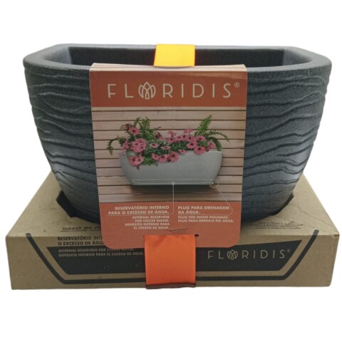 Maceta de Pared Floridis Grafito Maceta de Pared Floridis Grafito