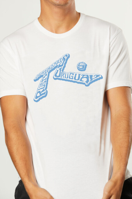 T-SHIRT MUNDIAL RUSTY Blanco