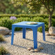 Mesa infantil 54x54x46 cm AZUL