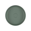 Bacha de apoyo redonda 40 cm verde salvia mate Deca Bacha De Apoyo Redonda 40 Cm Verde Salvia Mate Deca
