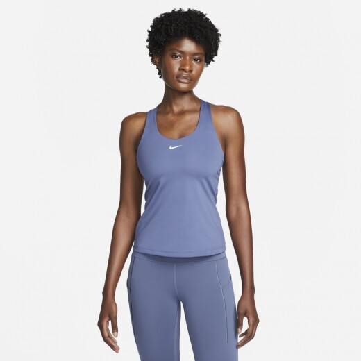 Top Nike Training Dama Swoosh Bra Tank Diffised Blue/Dfsdbl S/C