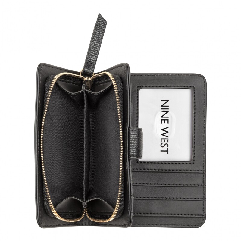 Small Leather Goods Luela French Wallet Black