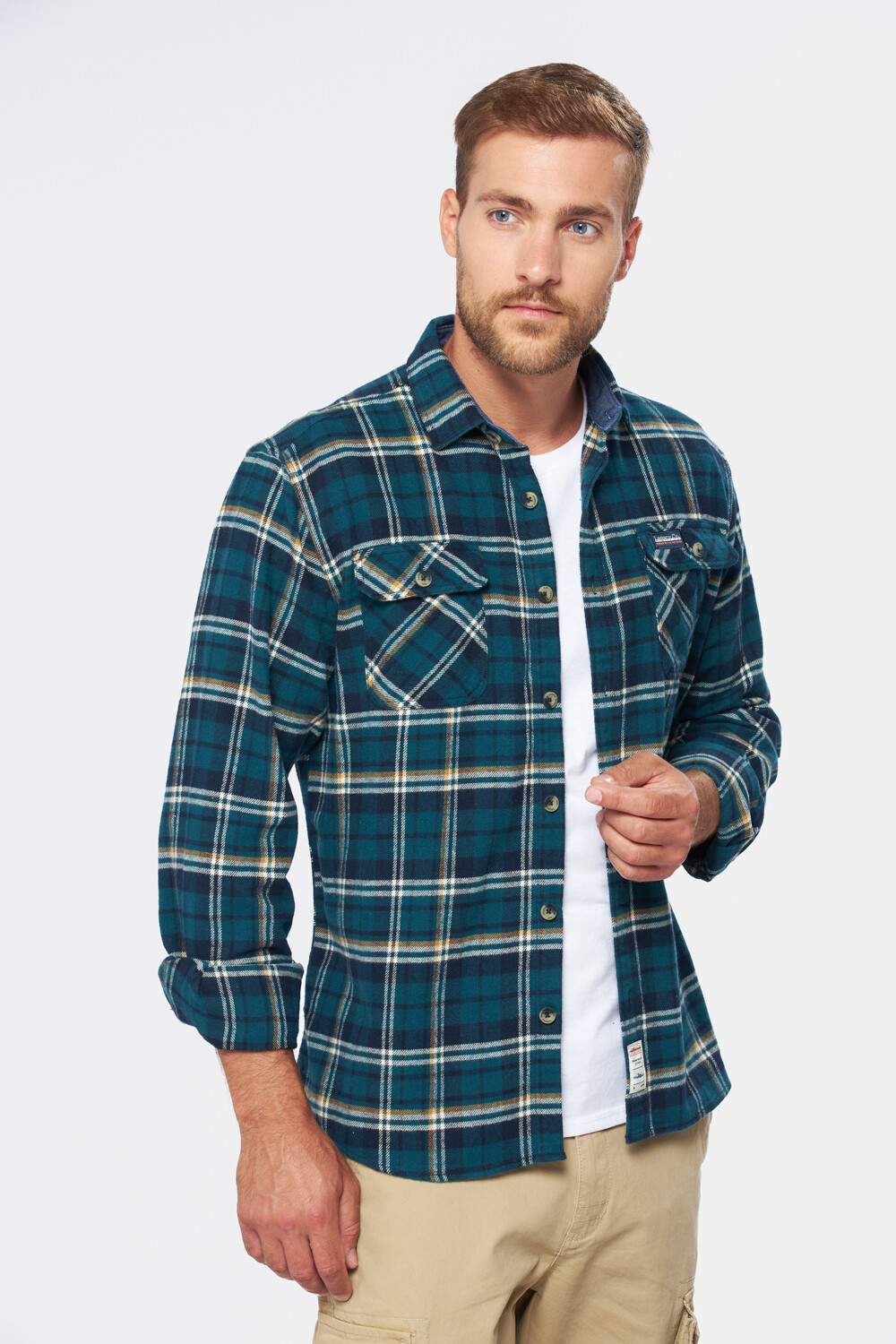 SOBRECAMISA LEÑADORA Verde ingles