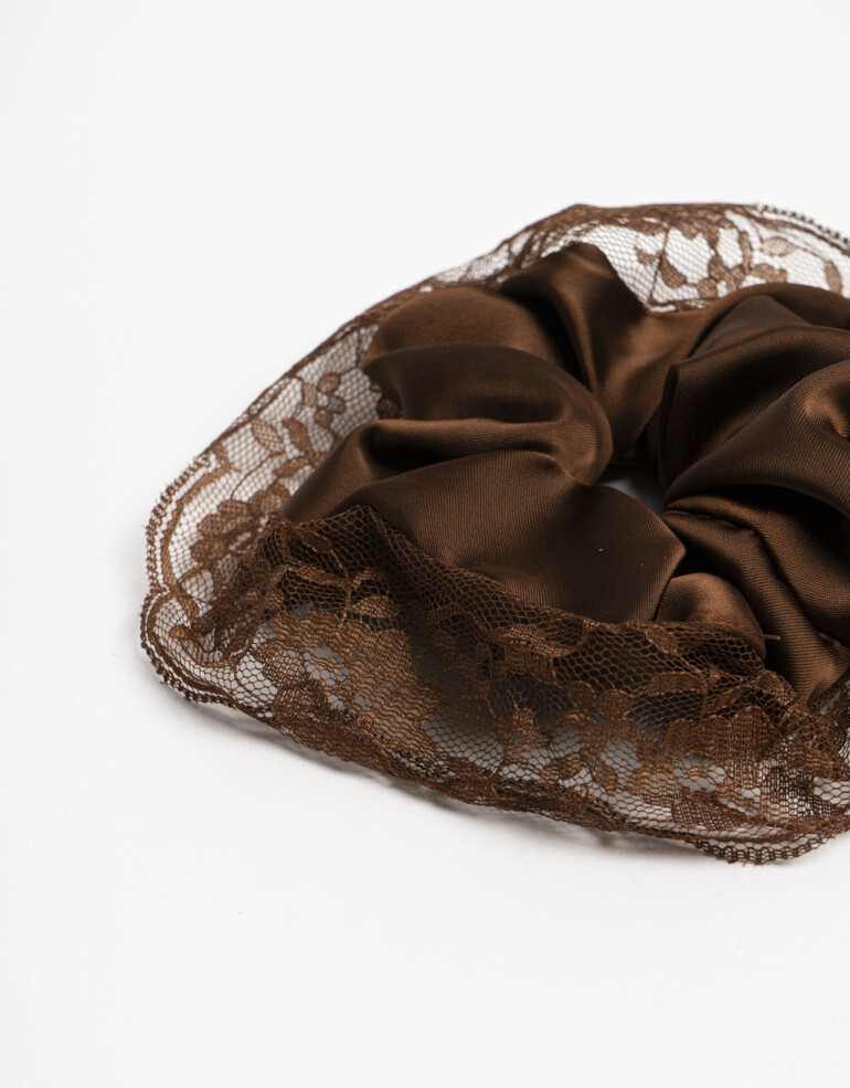 Skunzies Lisas Maxi Skunzie Con Encaje - Marron Chocolate