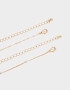 Collares Cortos Religioso Collares Cortos 2 Cruz - Dorado