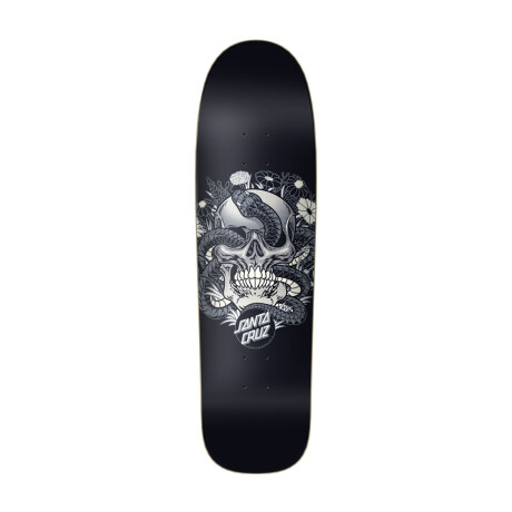 Deck Old School Santa Cruz Botanic Skull - Black 9.31" (Sólo Tabla · Lija Incluída) Deck Old School Santa Cruz Botanic Skull - Black 9.31" (Sólo Tabla · Lija Incluída)