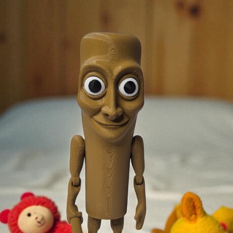 Figuras Articuladas Meme Italiano Brainrot Tung Tung Sahur