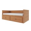 Cama Palino 1 Plaza / Auxiliar - Funcional - Marron Cama Palino 1 Plaza / Auxiliar - Funcional - Marron
