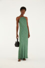VESTIDO LARGO Verde