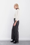 Pantalon Oxford Cuero Negro
