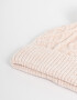 Gorros Infantiles Gorros Tejido Trenzado Rosa - Rosa Claro