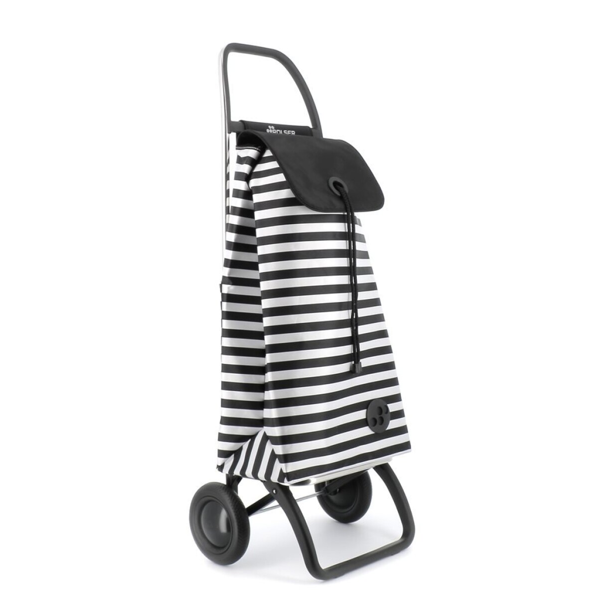 CARRO I-MAX MARINA 43L ALUMINIO C/2 RUEDAS BCO/NEGRO ROLSER 