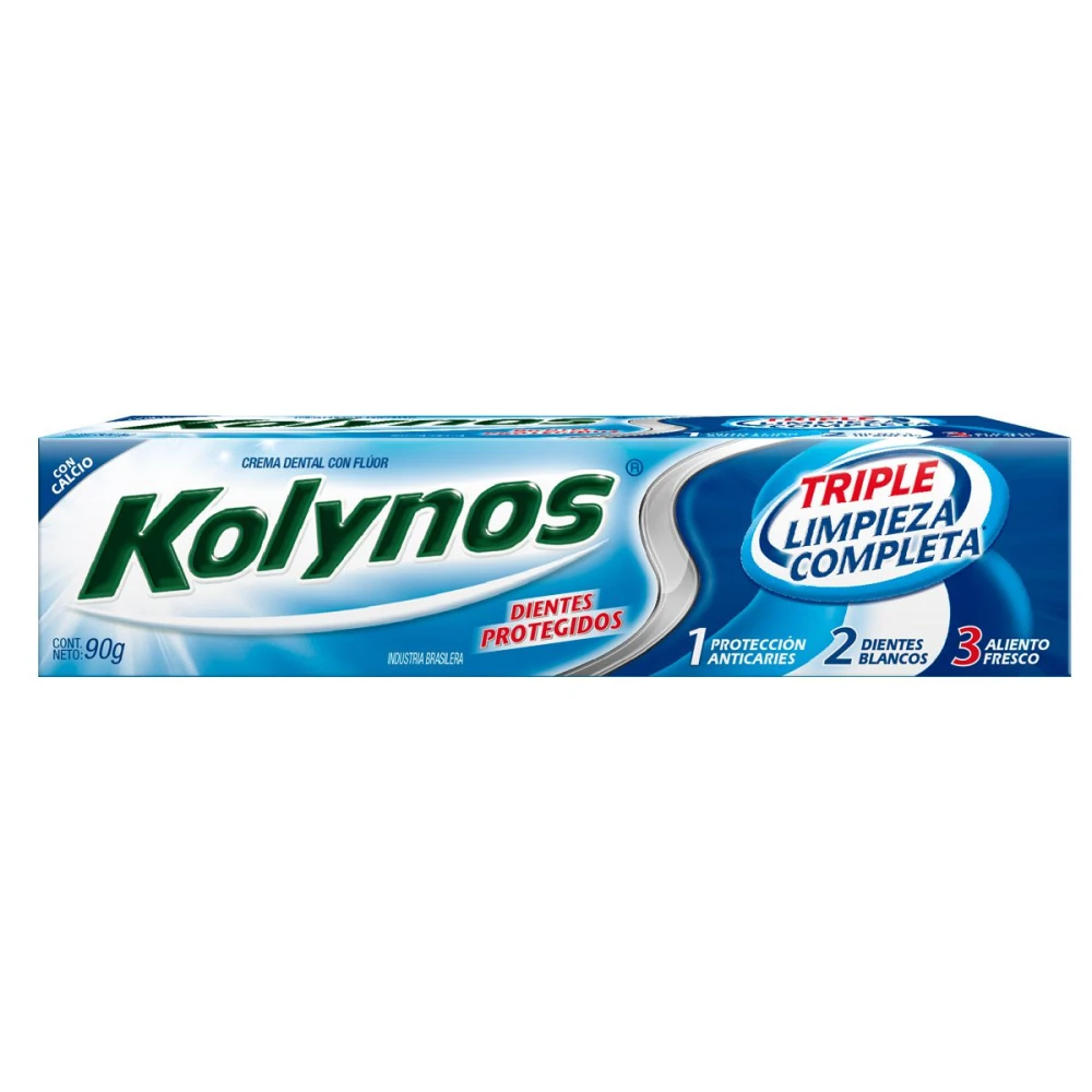 KOLYNOS CREMA DENTAL LIMPIEZA COMPLETA P