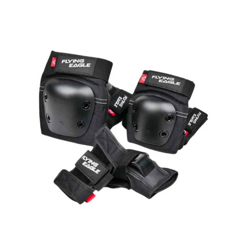 Protecciones para niño Eagle Set Valiant - Negro Protecciones para niño Eagle Set Valiant - Negro