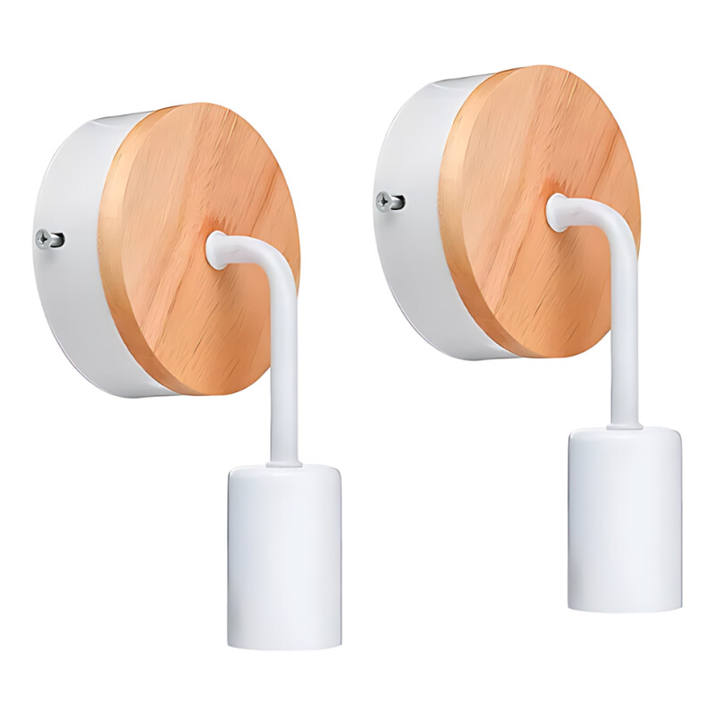 Pack X2 Aplique Lampara Nordica De Metal Para Pared Nairobi Pack X2 Aplique Lampara Nordica De Metal Para Pared Nairobi