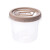 Recipiente Cilíndrico 720ml Varios Colores BEIGE