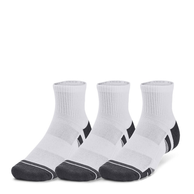 Medias Unisex Under Armour x3 Performance Tech Blanco