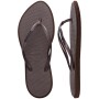 Sandalias Havaianas Slim Point FC Mujer Gris Café