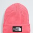 Gorro kids TNF Logo Box Cuffed Beanie Coral Crush