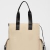 Cartera Al Hombro Light Nylon Negro Natural