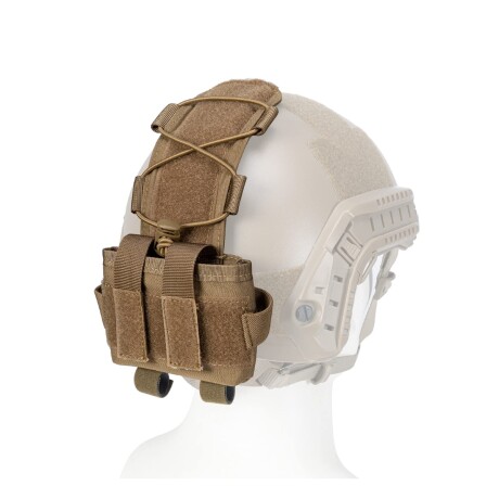 Bolsa de batería MK2 para casco táctico FAST Coyote