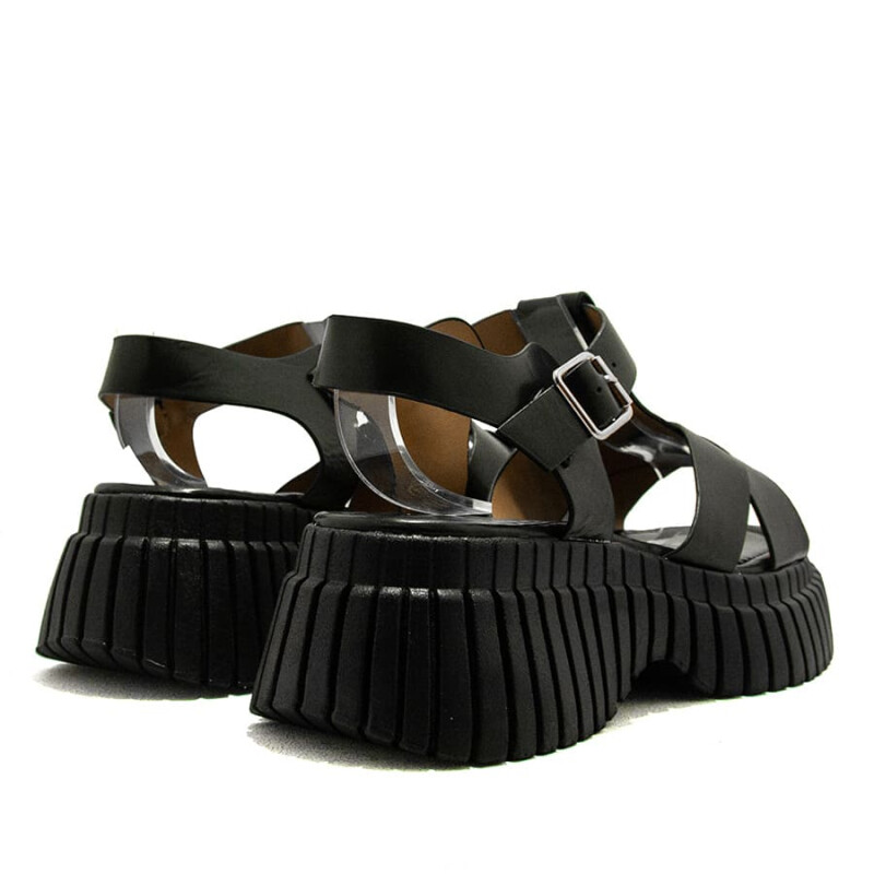 Sandalias Chill Sunday de Mujer - YF12W Negro