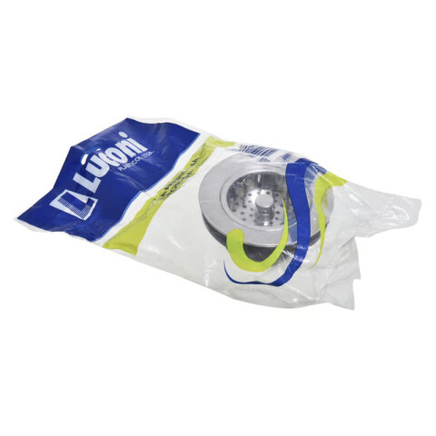 Válvula Americana Cromada Con Canastilla Filtro Luconi de Pileta Cocina Desagüe 3 1/2 - COD PE 058 Válvula Americana Cromada Con Canastilla Filtro Luconi de Pileta Cocina Desagüe 3 1/2 - COD PE 058