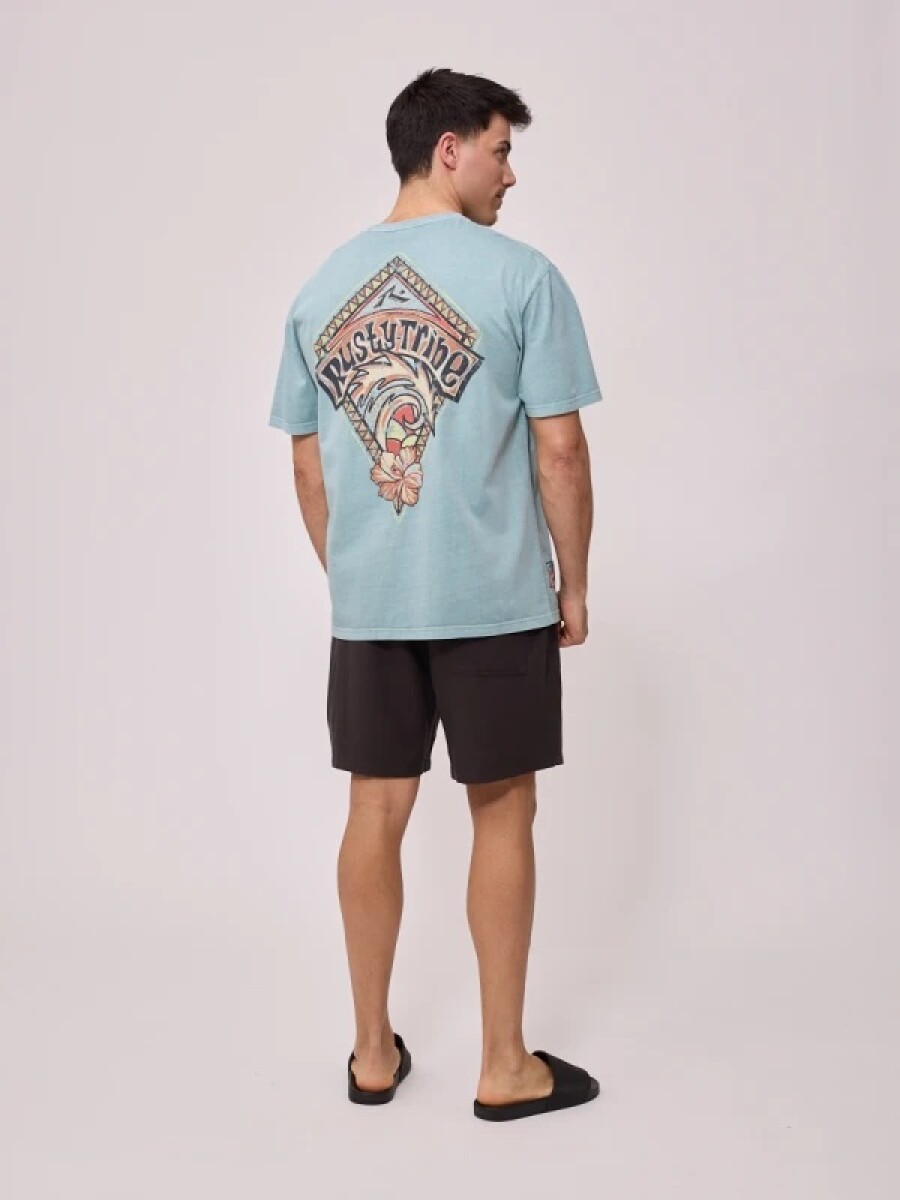 T-SHIRT RUSTY ALORIN - VERDE 