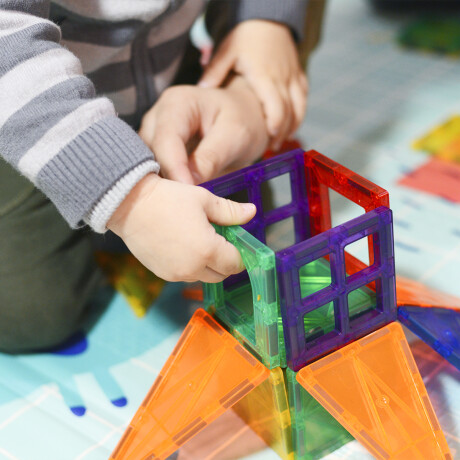 Juego Magnético Imanes Encastrables 78 Piezas Sc