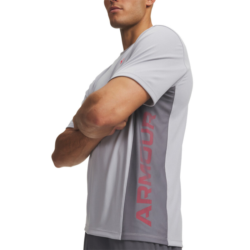 UA Tech Utility SS-GRN GRY