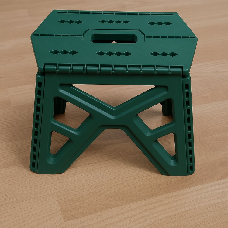 BANQUETA PLEGABLE 29,5X20X24CM NEGRO