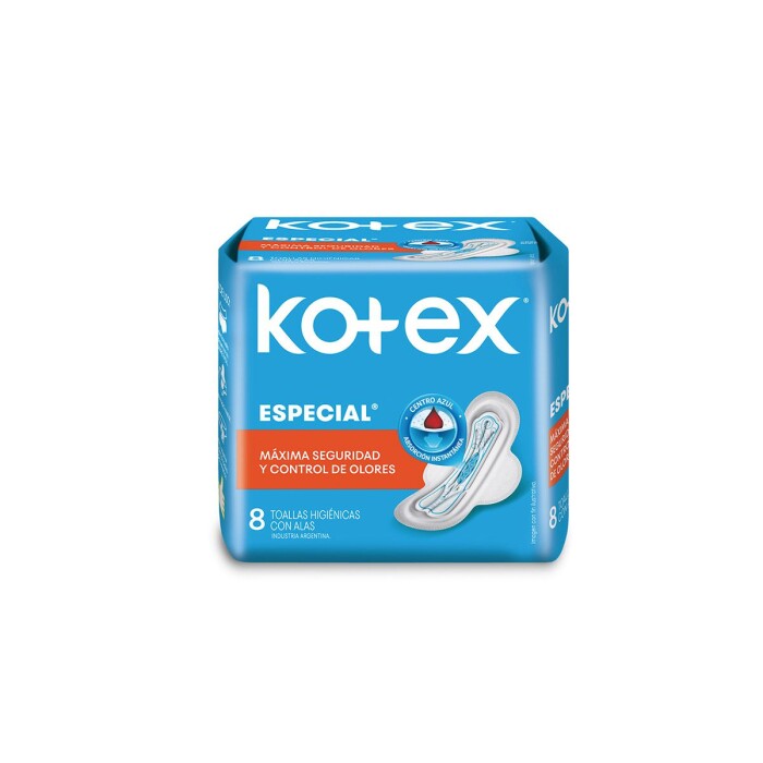 KOTEX TOALLA ESENCIAL NORMAL C/A PAQ. X única
