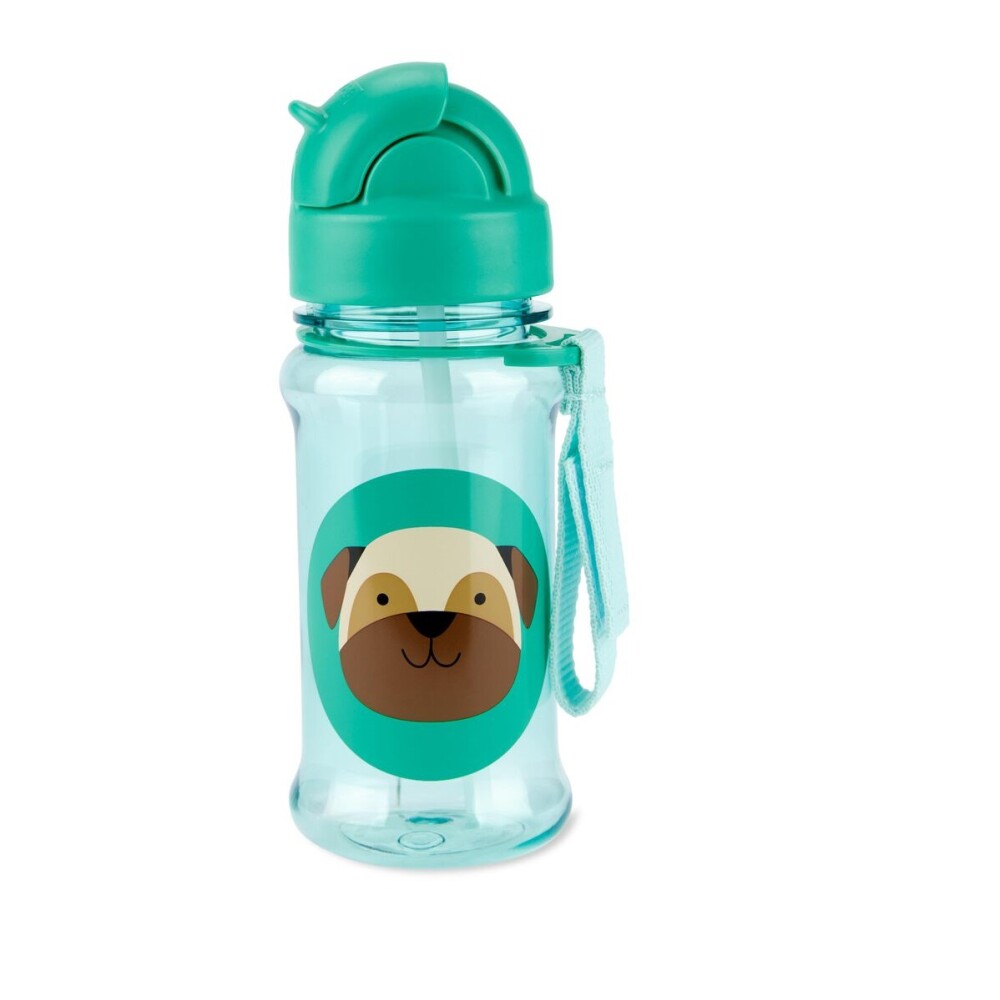 Botella con sorbito Tritan Skip Hop PUG