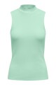 Top Nessa Sin Mangas Mist Green