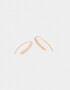 Aros Colgantes Largos Con strass Aros Colgantes Largos Con Strass - Dorado