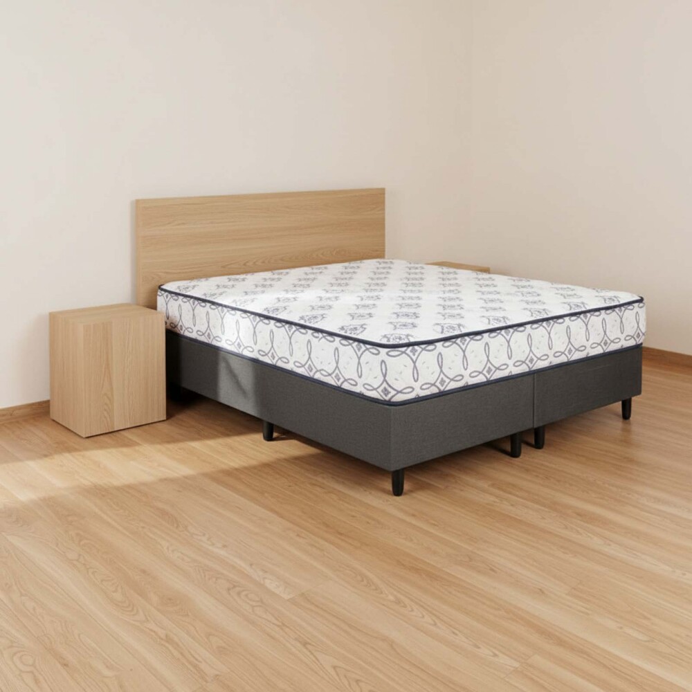 SOMMIER DE ESPUMA VANILA HOME QUEEN