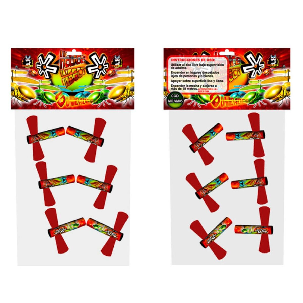 HELICE INSECT x6 Unidades 