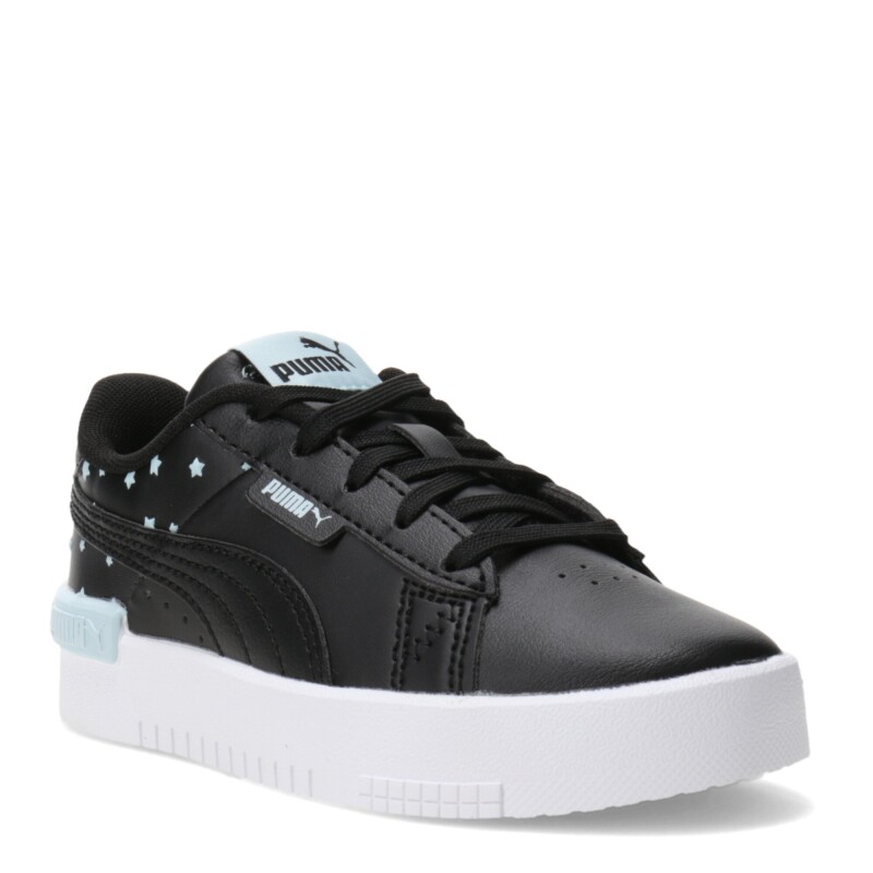 Championes Infantiles Puma Jada Star Negro - Celeste