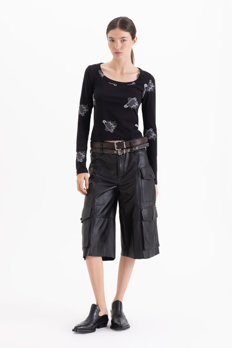 REMERA FRAISE Negro
