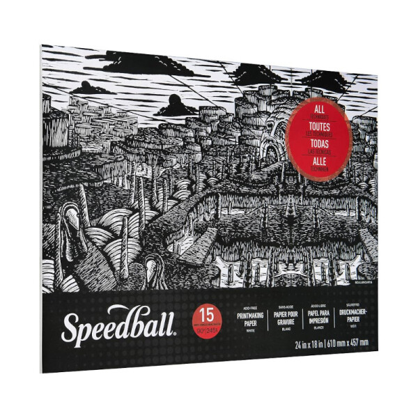 Block de papel para grabado 245g - SPEEDBALL 61 x 45.7 cm