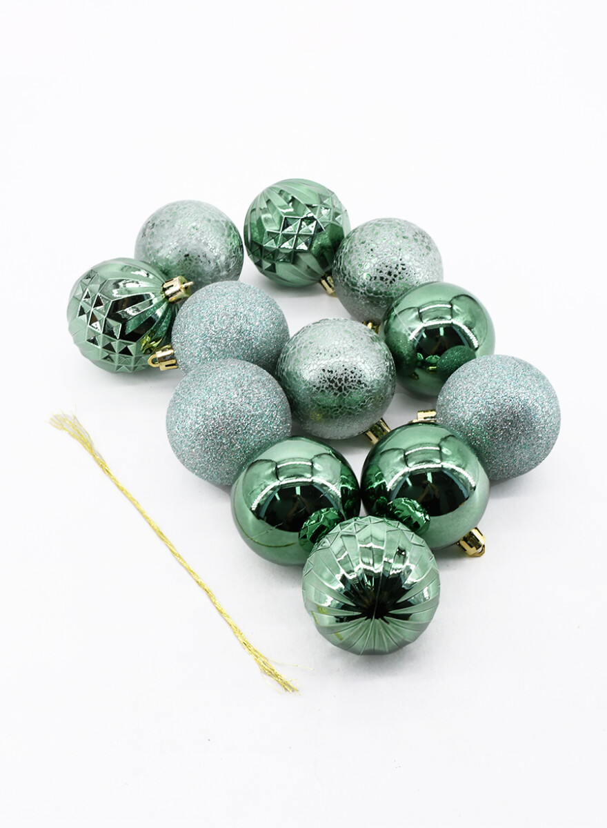 CHIRIMBOLO SET 12 PCS - TURQUESA 