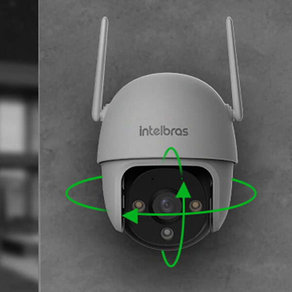 Cámara Ip Wifi Intelbras Mibo Im7 Ptz 360 CAMARA WIFI CLOUD MIBO IM7 360 INTERBLAS